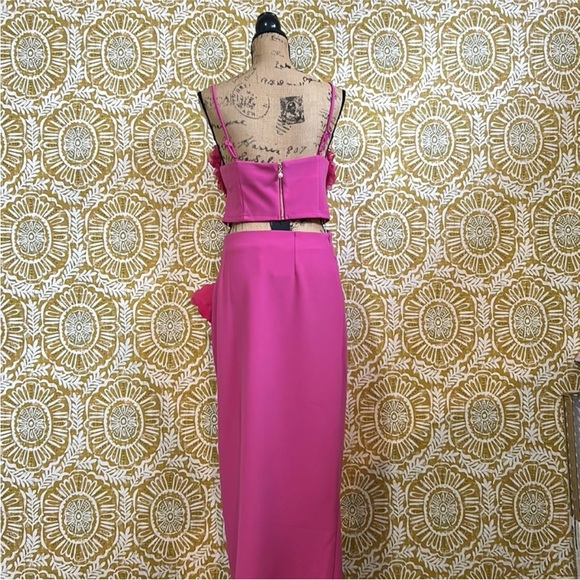 Free People Elliatt Pink Two Piece Floral Set - Picture 9 of 13